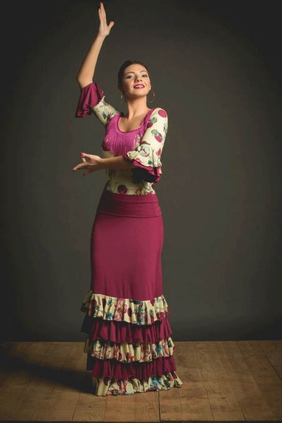 Flamenco Dance Ibi Skirt. Davedans